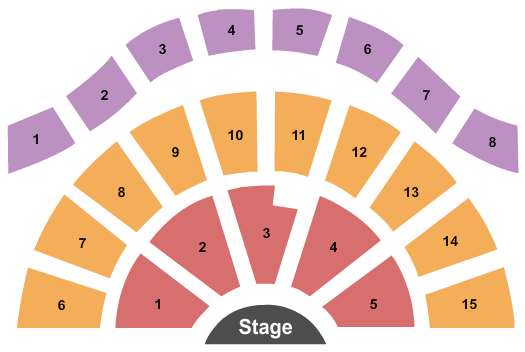 The Packinghouse End Stage Seating Chart