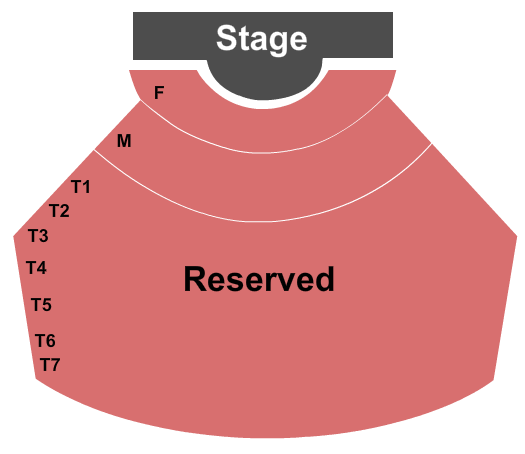 Palace Theater in the Dells Reserved Seating Chart