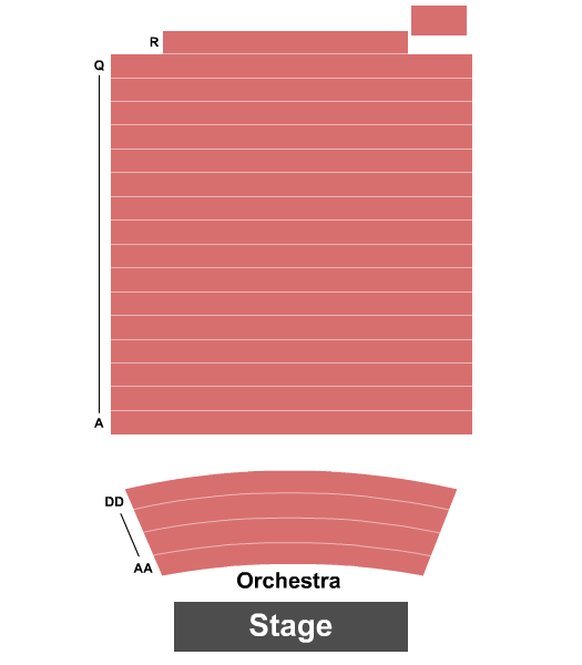 The Park Theatre End Stage Seating Chart