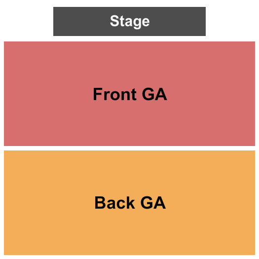 The Pavilion - Marion Front/Back GA Seating Chart