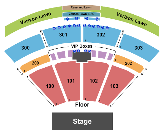 The Pavilion at Toyota Music Factory ALICIA The World Tour Seating Chart