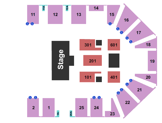 The Pavilion at Oregon State Fairgrounds The Roadshow Seating Chart