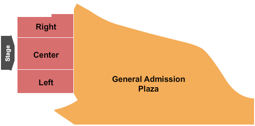 The Pavilion At The Espee - St. Paul Square Endstage Seating Chart