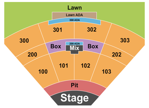 Toyota Music Factory Irving Seating Chart