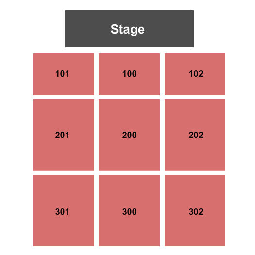 The Pavillion at Downstream Casino Endstage Seating Chart