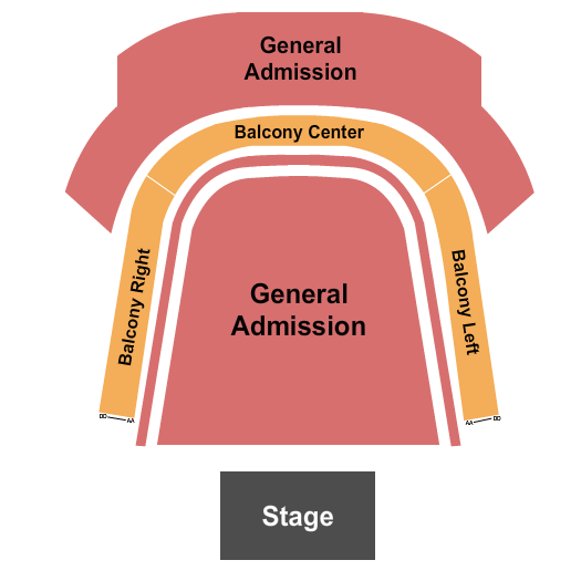 Find your seats with this The Pinnacle at Symphony Place Seating Chart