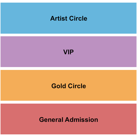 The Potter's House International Ministries GA/GC/VIP Seating Chart