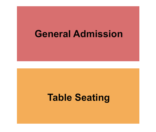 The Promontory GA & Tables Seating Chart