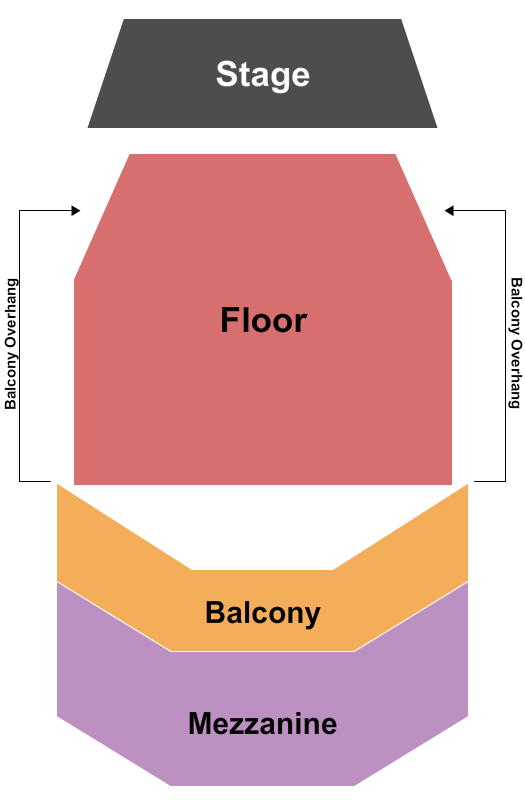 The Queen - Wilmington Endstage GA Seating Chart