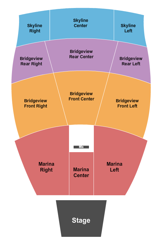 The Rady Shell at Jacobs Park Endstage 2 Seating Chart
