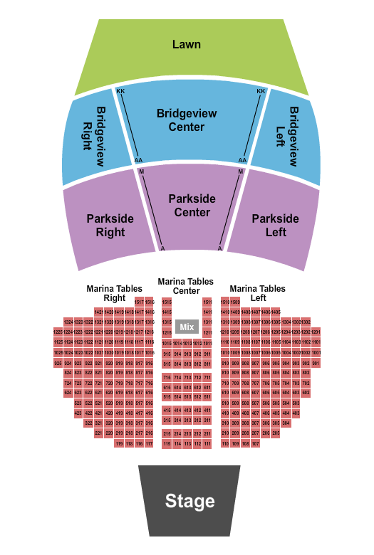 The Rady Shell at Jacobs Park Next Event Seating Chart
