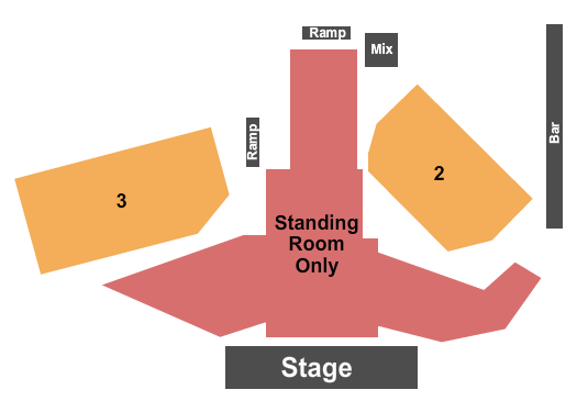 The Railhead - Boulder Station Hotel Casino GA/Rsvd Seating Chart