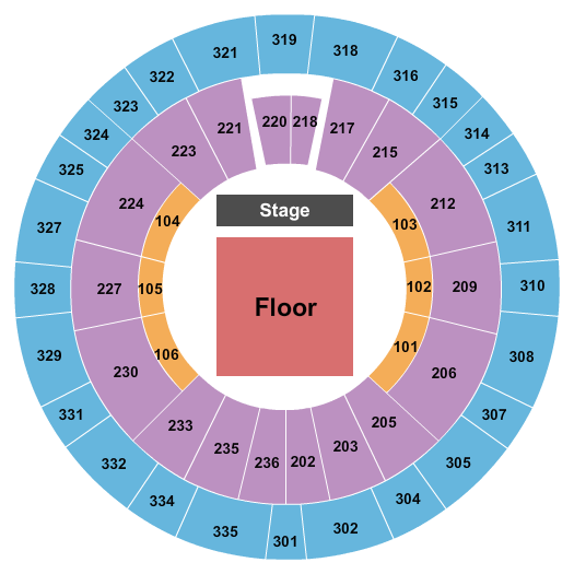 The Rapides Parish Coliseum Seating Chart