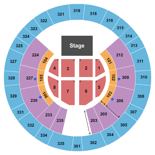Alexandria Coliseum Seating Chart