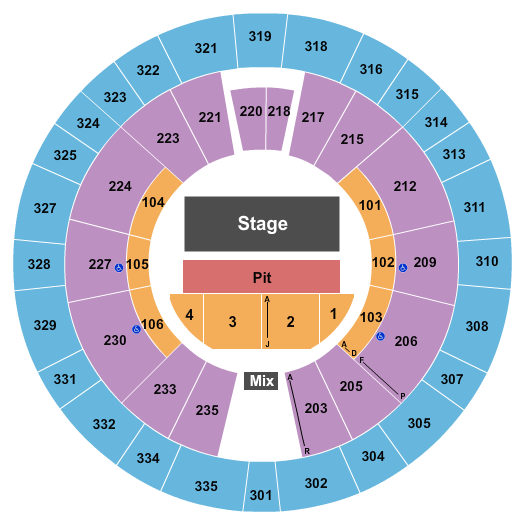 The Rapides Parish Coliseum Seating Chart - Alexandria