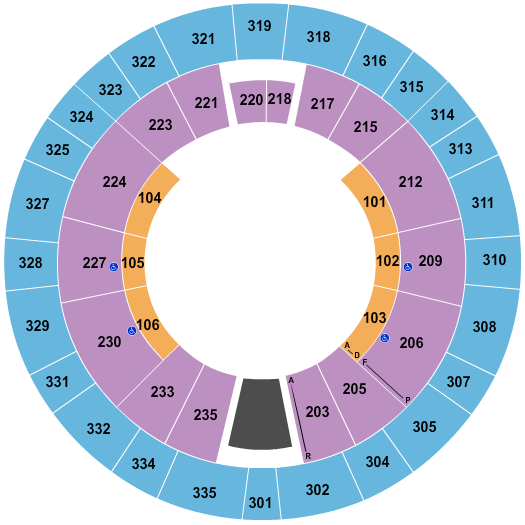 The Rapides Parish Coliseum Open Floor Seating Chart
