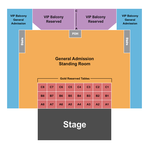 The Rave - Milwaukee Endstage GC Seating Chart