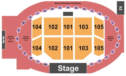 The Rave - Milwaukee Bad Bunny Seating Chart