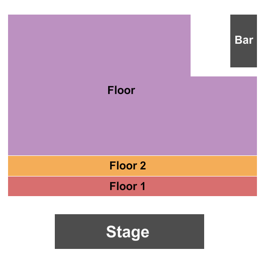 The Red Room at Dow Event Center Endstage 2 Seating Chart
