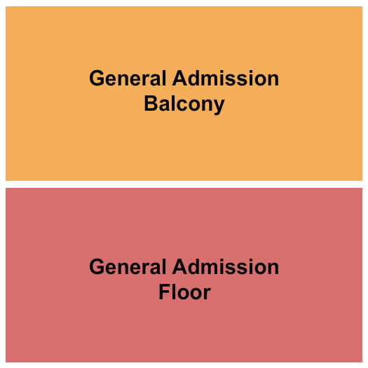 The Rex Theatre - NH GAFloor/GABalcony Seating Chart