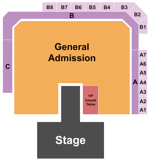 The Ritz - Raleigh Endstage Ga Floor 3 Seating Chart