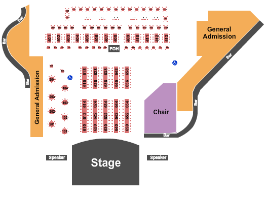 The Rose - Pasadena Gordon Lightfoot seating chart - eventticketscenter.com