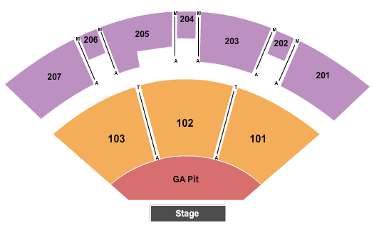 The Rose Music Center at The Heights Seating Chart
