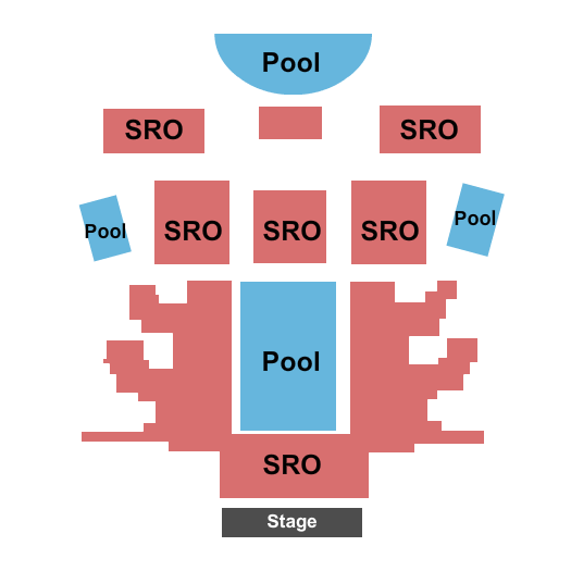 The Sandbar At Red Rock Casino End Stage Seating Chart