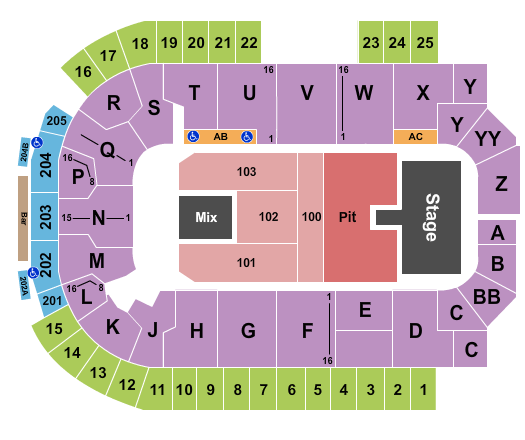 the-sanford-center-seating-chart-maps-bemidji