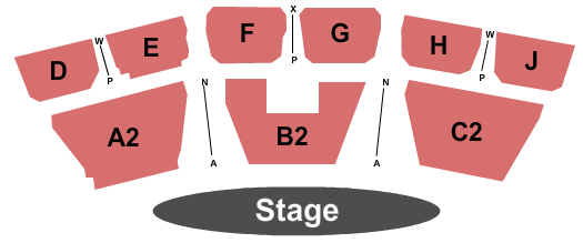 The Seaside Pavilion End Stage Seating Chart