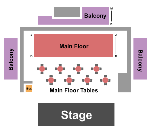 The Sheridan Opera House Endstage Seating Chart