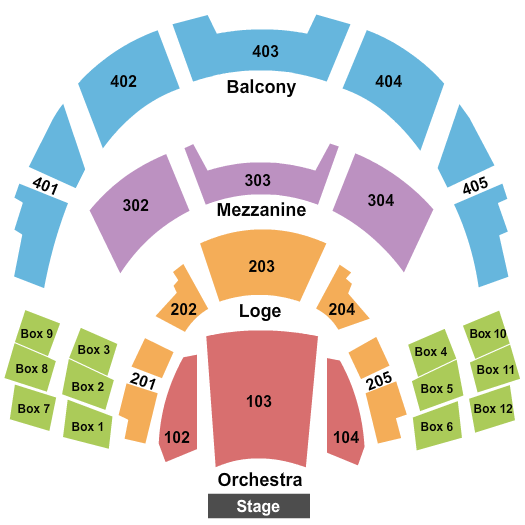 The Show - Agua Caliente Casino seating chart event tickets center