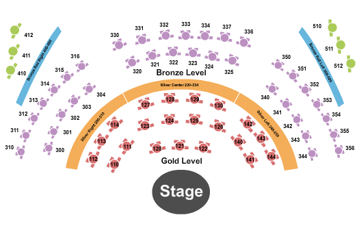 The Soiled Dove Underground Seating Chart