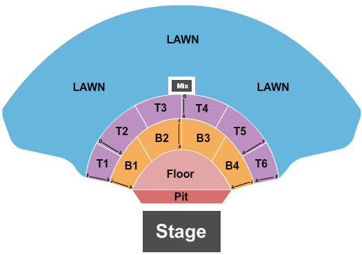 The Sound Amphitheater Seating Chart