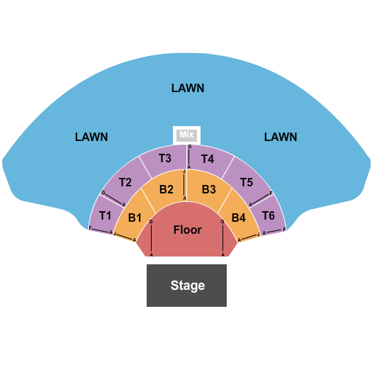 The Sound Amphitheater Seating Chart