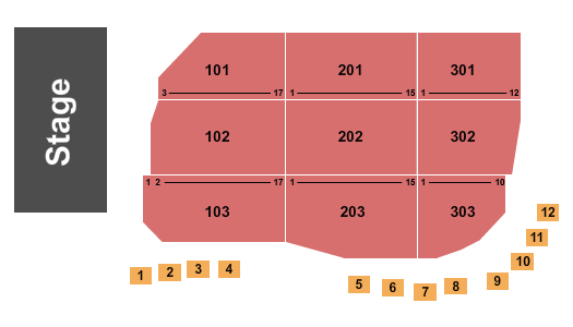 Rio Tinto Kennecott Stage At America First Square Endstage Seating Chart