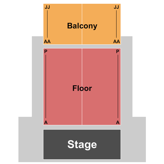 The Stage At St. Andrews Seating Chart