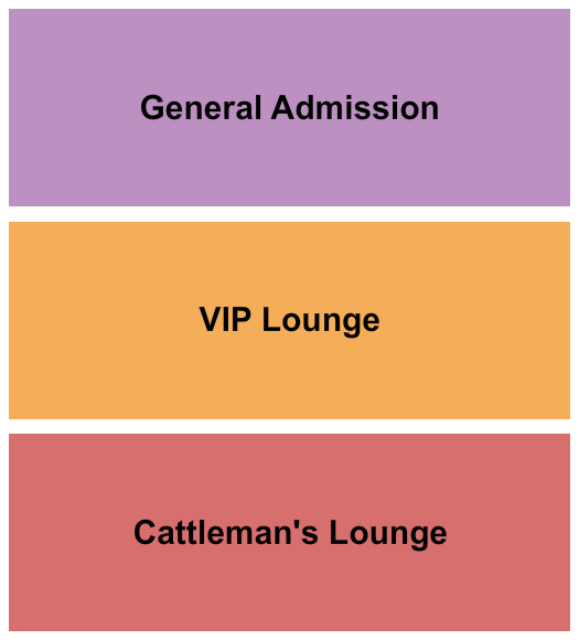 Funny Bone Comedy Club - Omaha GA/VIP/Cattleman Seating Chart