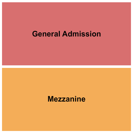 The Strand Theatre - RI GA/Mezz Seating Chart