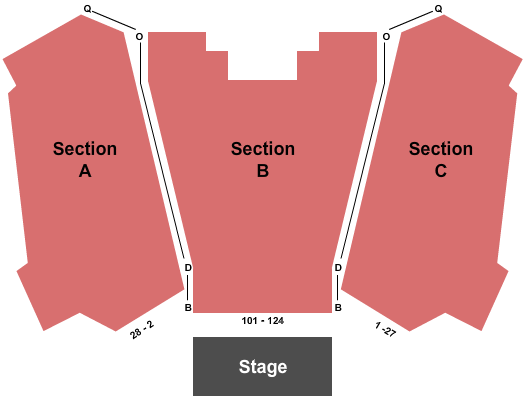 The Strings Pavilion End Stage Seating Chart