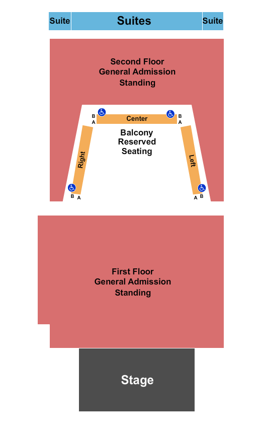 The Sylvee - WI Endstage GA 2 Seating Chart