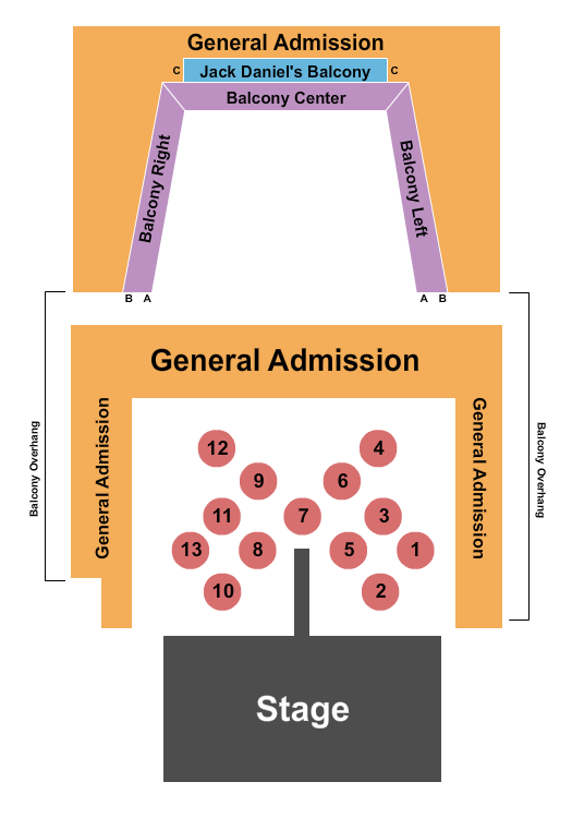 The Sylvee - WI Wisconsin Drag Awards Seating Chart