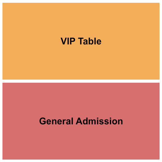 The Tailgate GA & VIP Tables Seating Chart