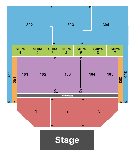 Fantasia The Theater at MGM National Harbor Seating Chart