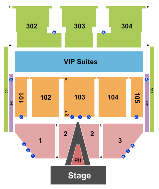 The Theater At MGM National Harbor Seating Chart Oxon Hill