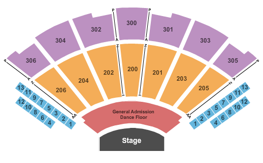 The Theater At Madison Square Garden End Stage Pit Seating Chart