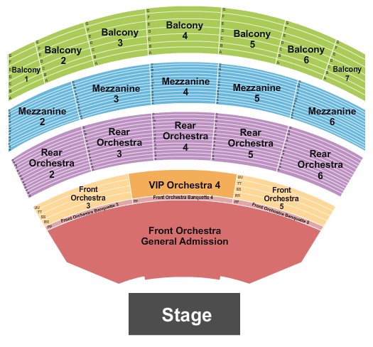 The Theatre at Resorts World Las Vegas Next Event Seating Chart