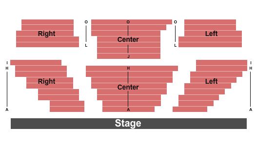 The Topfer Theatre at Zachary Scott Theatre Center Seating Chart
