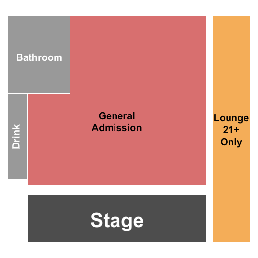 The Truman - Kansas City GA/Lounge Seating Chart