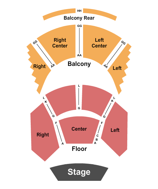 The Twin City Opera House End Stage Seating Chart